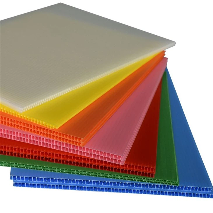 Twin Wall PP Corrugated Plastic Sheet