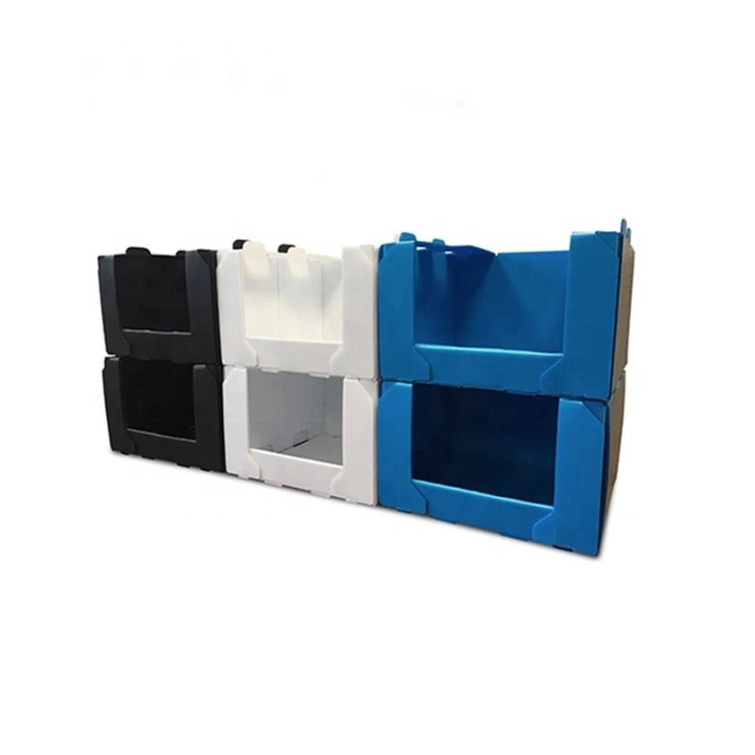 Stackable Corrugated Plastic Storage Bins factory